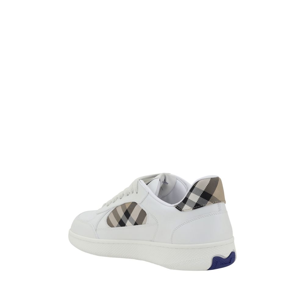 Burberry Leather Low Top Sneakers