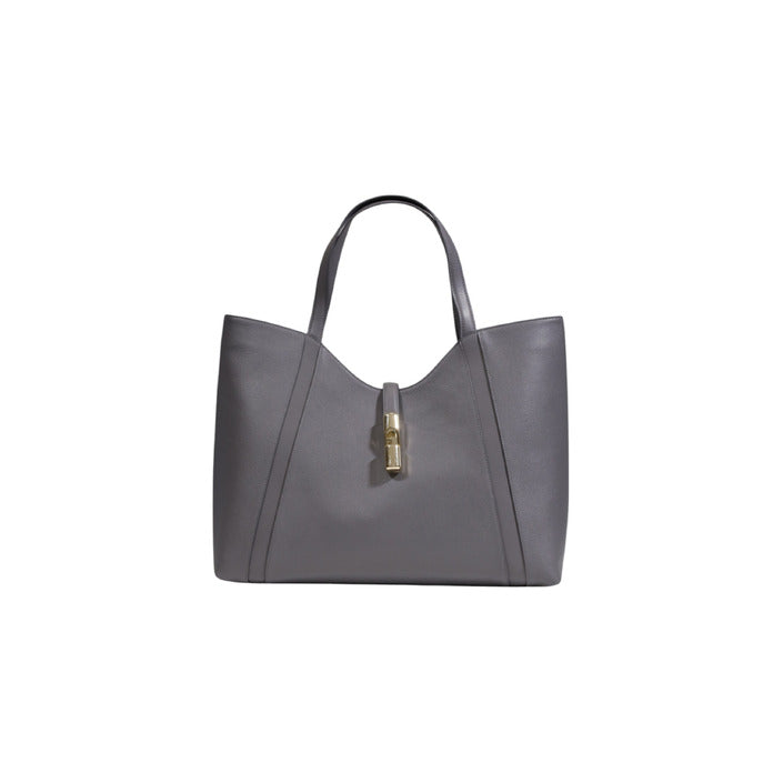 Furla Minimalist Genuine Leather Tote Handbag