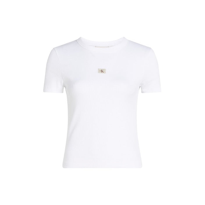 Calvin Klein Jeans  Logo Cotton Stretch T-Shirt