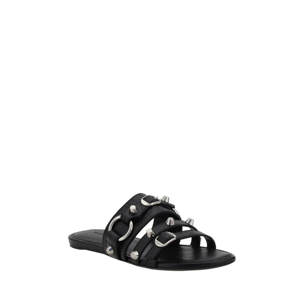 Balenciaga Studded Flat Sandals