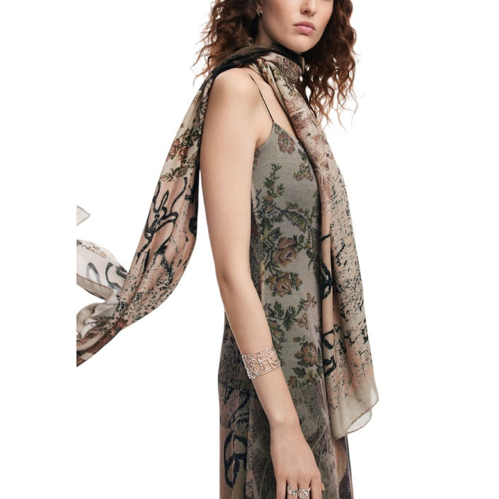 Desigual Nature & Collage Scarf