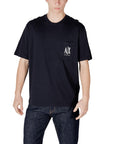 Armani Exchange Logo 100% Cotton Crewneck T-Shirt