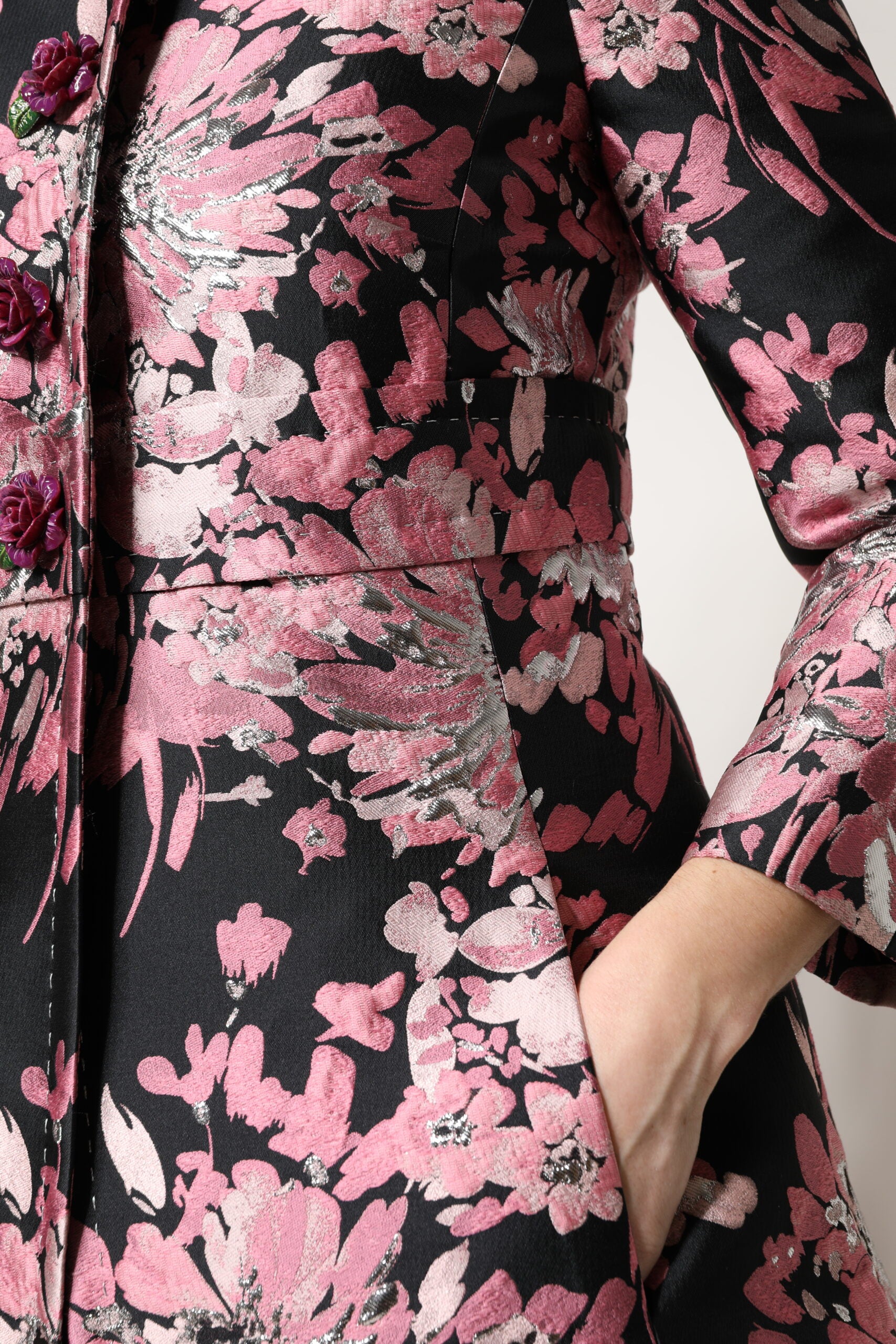 Dolce &amp; Gabbana Floral Dress Coat