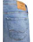 Jack & Jones Logo Light Wash Skinny Jeans