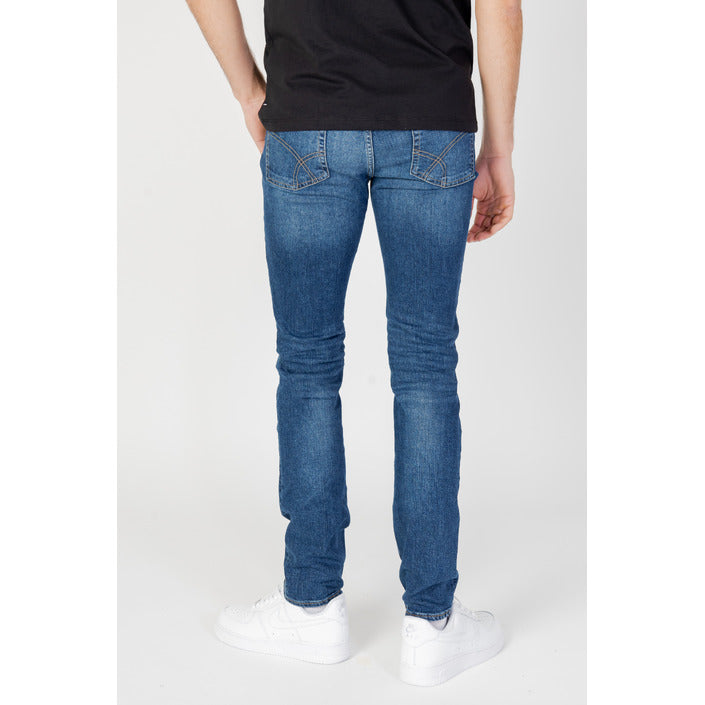 Gas Logo Classic Medium Wash Skinny Jeans