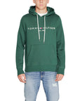 Tommy Hilfiger Logo Hooded Pullover Cotton-Blend