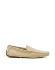 Bally Suede Leather Moccasin - Beige