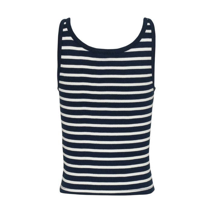 Tommy Hilfiger Jeans Logo Stripe Tank Top 100% Cotton