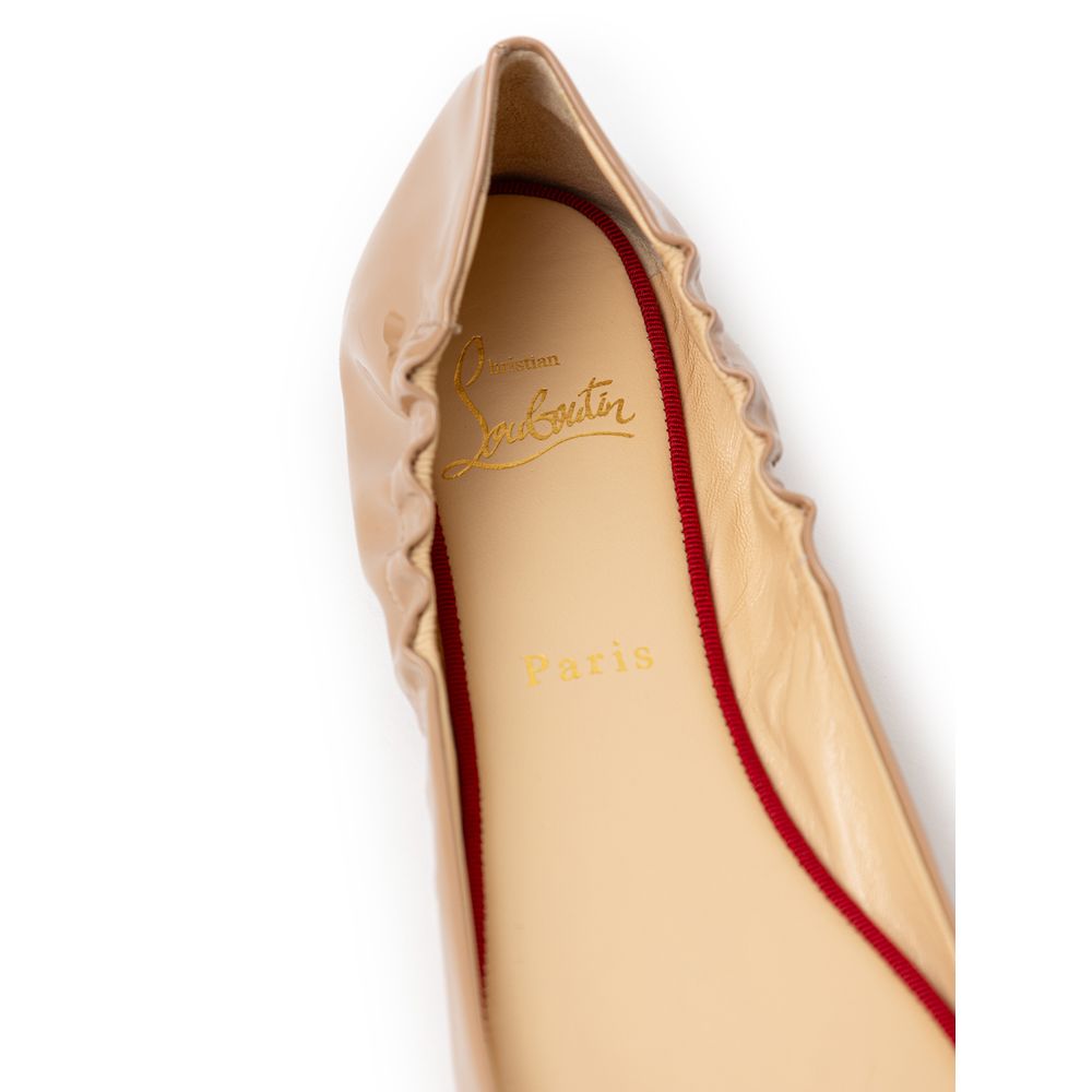 Christian Louboutin Patent Leather Gloriana Ballet Flats
