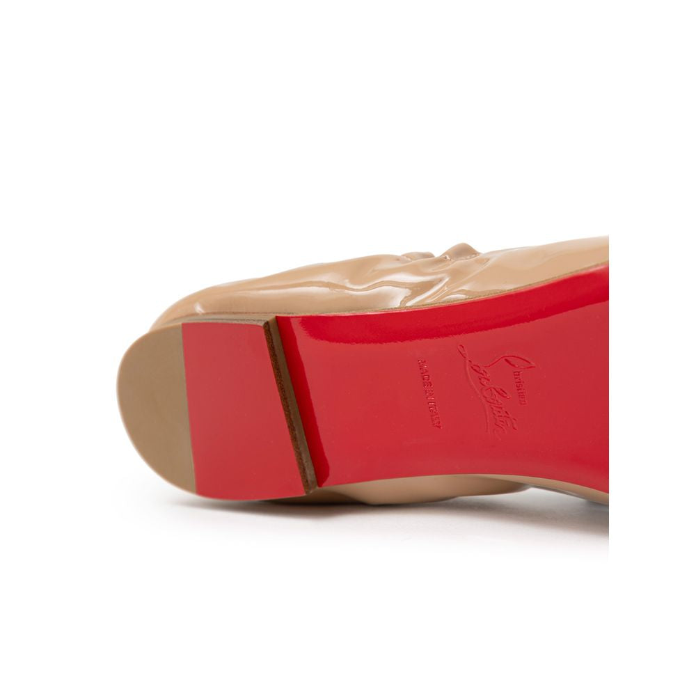 Christian Louboutin Patent Leather Gloriana Ballet Flats