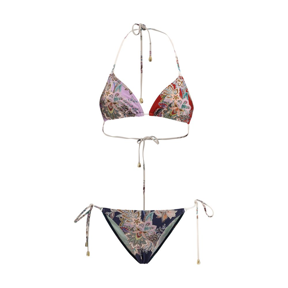 Zimmermann Rhiannon Two-Piece Bikini Swimsut