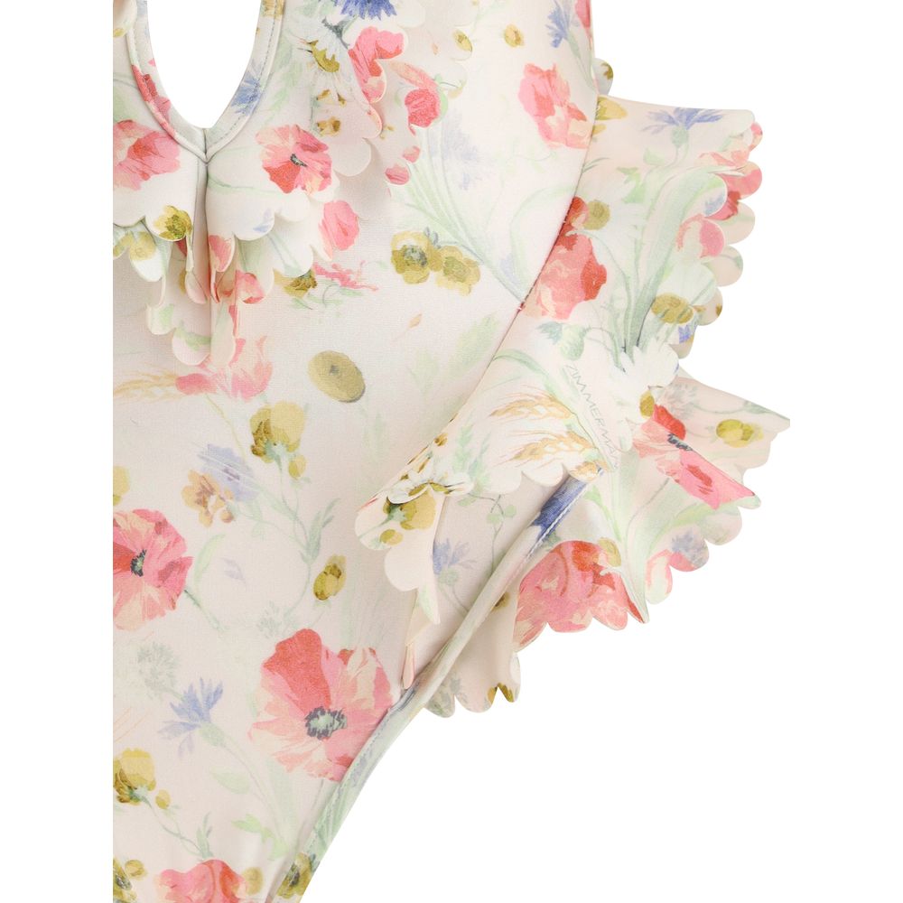 Zimmermann Lucky Waterfall One-Piece Swimsuit
