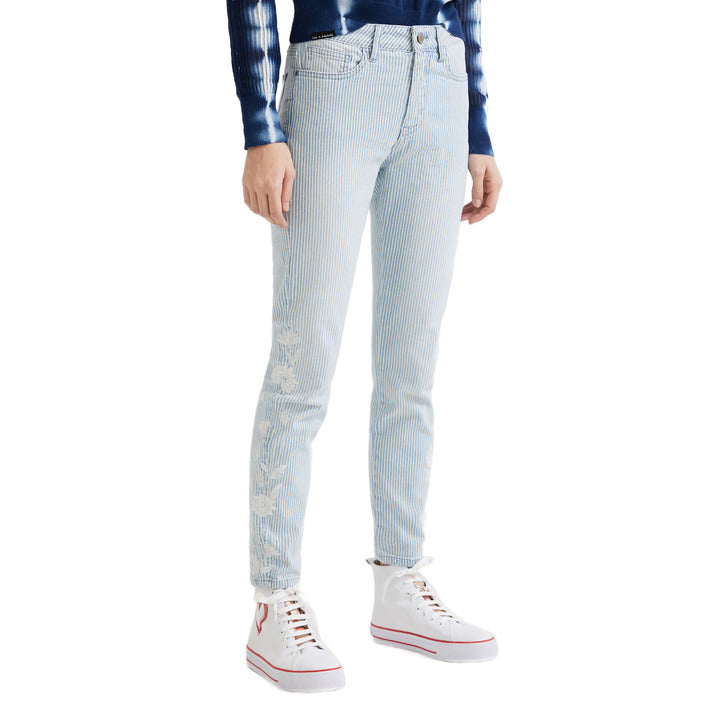 Desigual Bleached Skinny Jeans