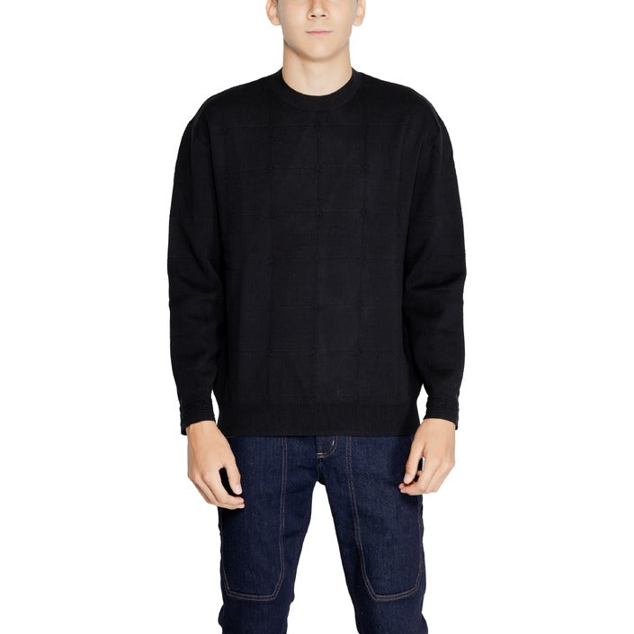 Armani Exchange Minimalist Cotton-Blend Sweater