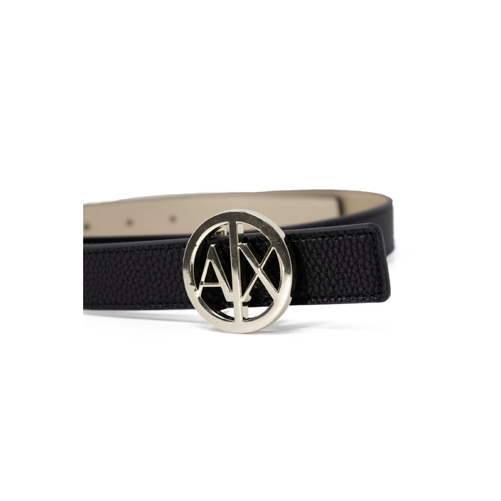 Armani Exchange Logo Buckle Belt