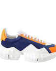 Jimmy Choo Colorblock Chunky Sole Leather Sneakers