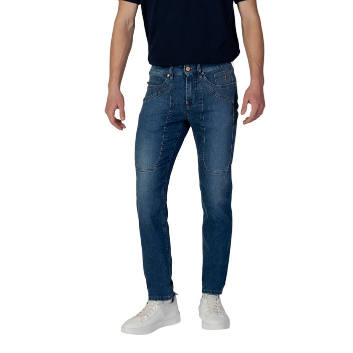 Jeckerson Logo Medium Wash Skinny Jeans