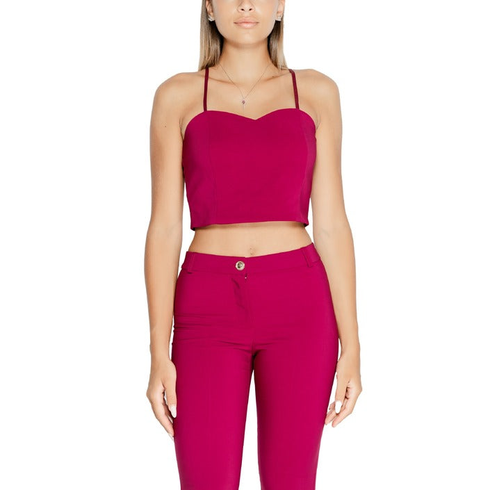 Rinascimento Sweetheart Neckline Crop Camisole