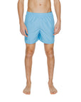 Nike Logo Quick Dry Swim Shorts - light blue