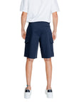 Armani Exchange Logo Cotton-Rich Cargo Shorts