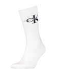 Calvin Klein Logo Cotton-Blend Mid Calf Crew High Socks