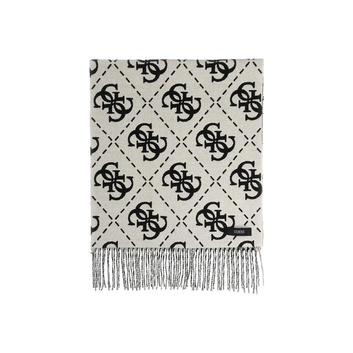 Guess Logo & Pattern Monogram Scarf