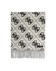 Guess Logo & Pattern Monogram Scarf