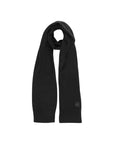 Boss Logo Wool-Cotton Blend Scarf