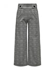 JDY Checkered Wide Leg Fit Trouser Pants