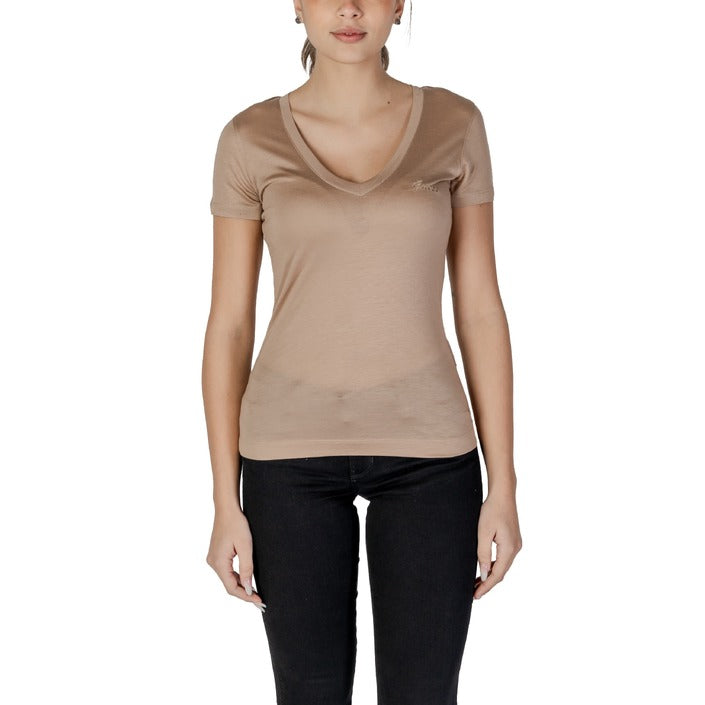 Guess V-Neckline Fitted Tee