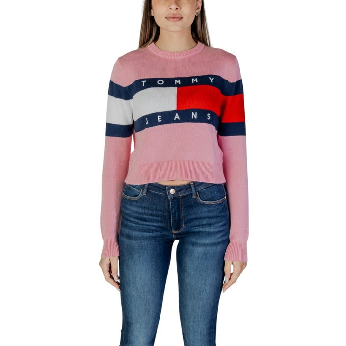 Tommy Hilfiger Jeans Logo Cropped Sweater - 3 Shades