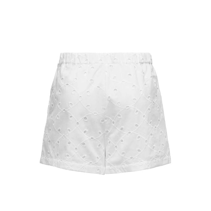 Only Minimalist White Lace 100% Cotton Shorts