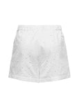 Only Minimalist White Lace 100% Cotton Shorts