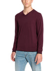 Armani Exchange Minimalist Cashmere-Cotton Blend Sweater