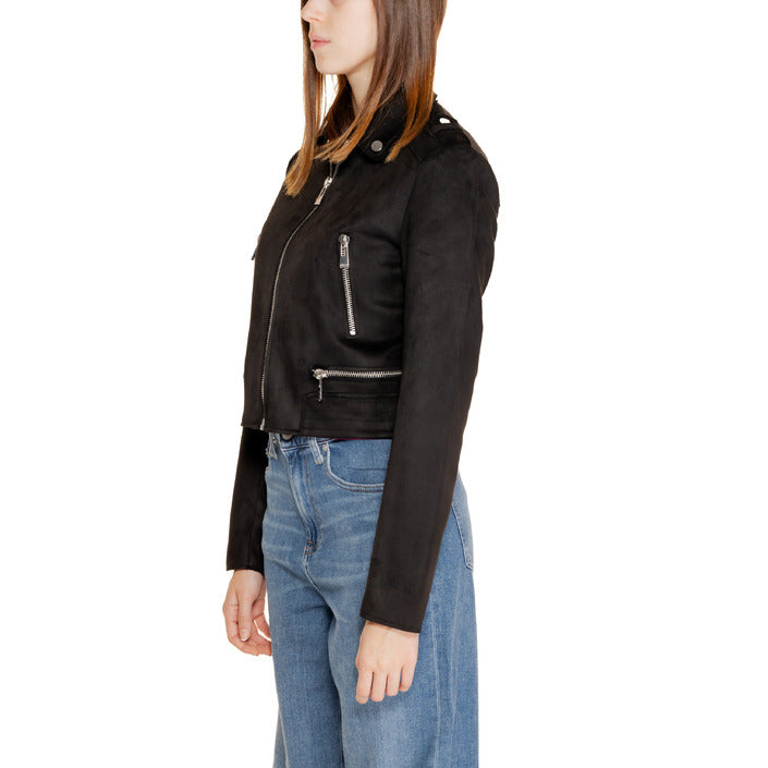 Morgan De Toi Zippy Short Black Jacket