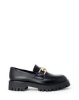 Guess Logo Genuine Leather Slip On Loafers