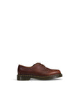 Dr. Martens Minimalist Brown Genuine Leather Lace-Up Shoes