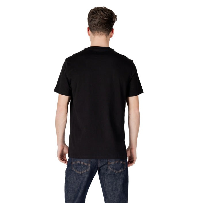 Armani Exchange Logo 100% Cotton Crewneck T-Shirt