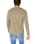 Gas Logo Cotton-Rich Long Sleeve T-Shirt
