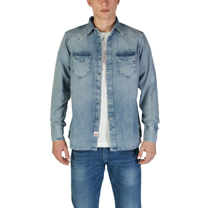 Replay Minimalist Denim Shirt