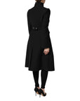 Dolce & Gabbana Wool Military Coat - Black