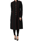 Dolce & Gabbana Long Military Coat - Black