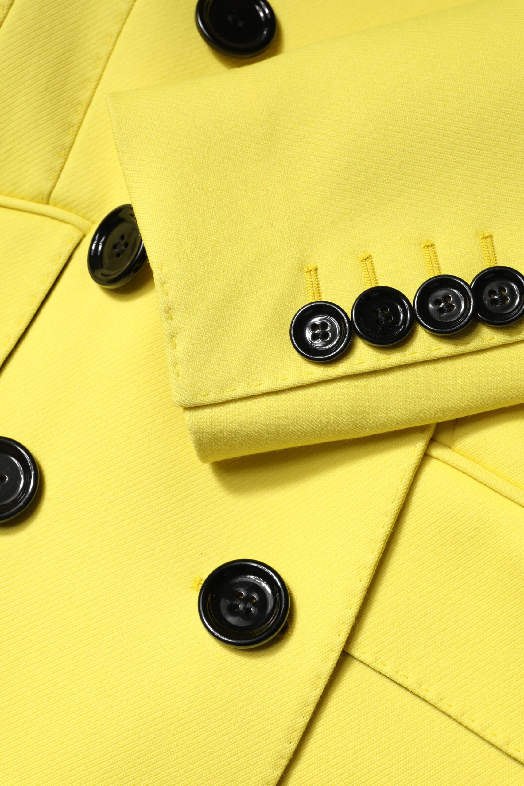 Dolce &amp; Gabbana Double-Breasted Trench Coat - Limoncello Yellow