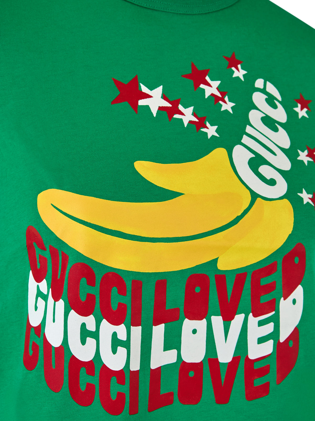 Gucci Logo & Graphic Cotton T-Shirt