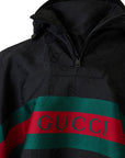 Gucci GG cotton hooded cape 