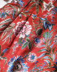 Dolce & Gabbana Floral Jacquard A-line Mini Dress - Red
