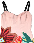 Dolce & Gabbana Floral A-Line Mini Dress