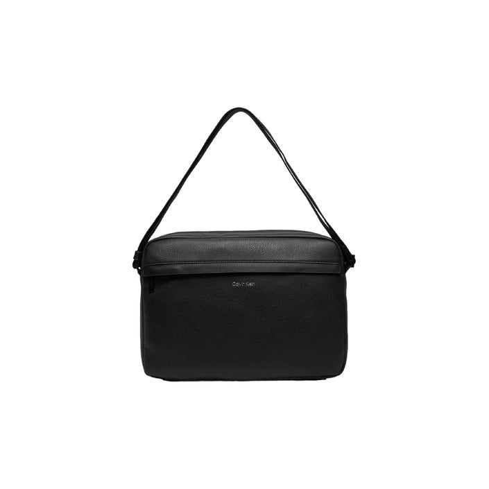 Calvin Klein Logo Briefcase Laptop Bag All Black