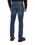 Guess Logo Medium Wash Slim Fit Jeans