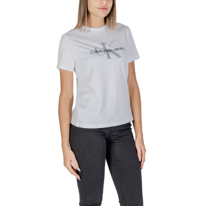 Calvin Klein Jeans Logo 100% Cotton Crewneck T-Shirt